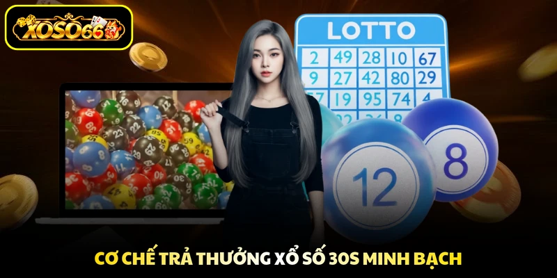 Cơ chế trả thưởng xổ số 30s minh bạch